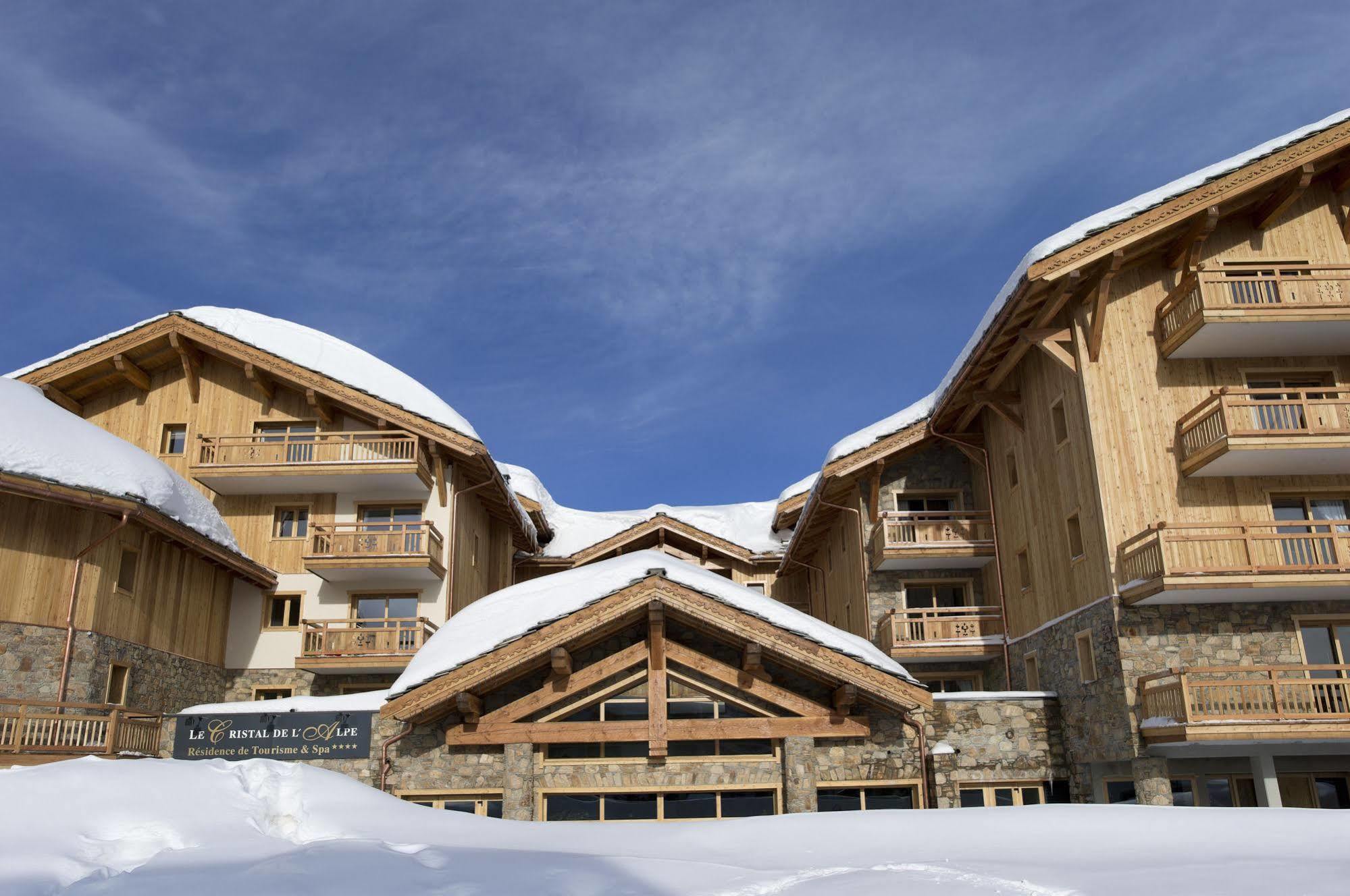 Cgh Residences & Spas Le Cristal De L'Alpe Alpe d'Huez 외부 사진